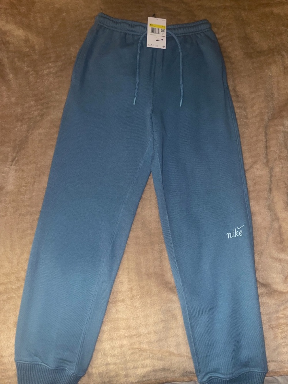Nike Teal Blue Fleece Sweatpants